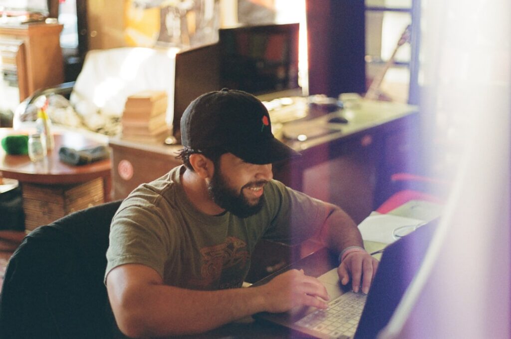 Small business owner reviewing a checklist of financial documents and next steps