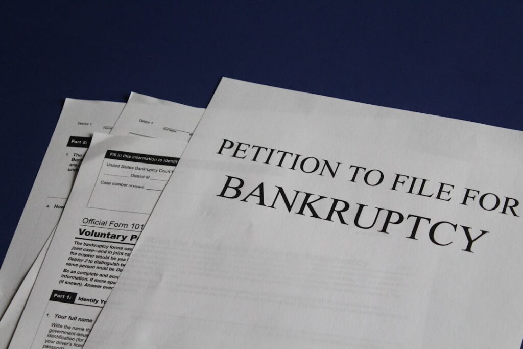 Subchapter V bankruptcy documents as MCA negotiation leverage