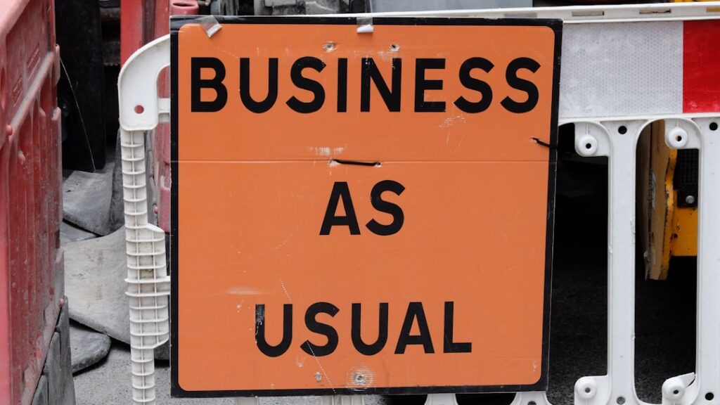 Business owner circling red flags on a financing contract