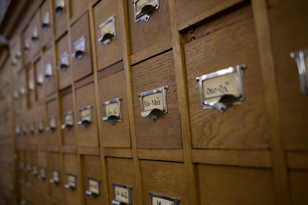 County records office where property liens are filed