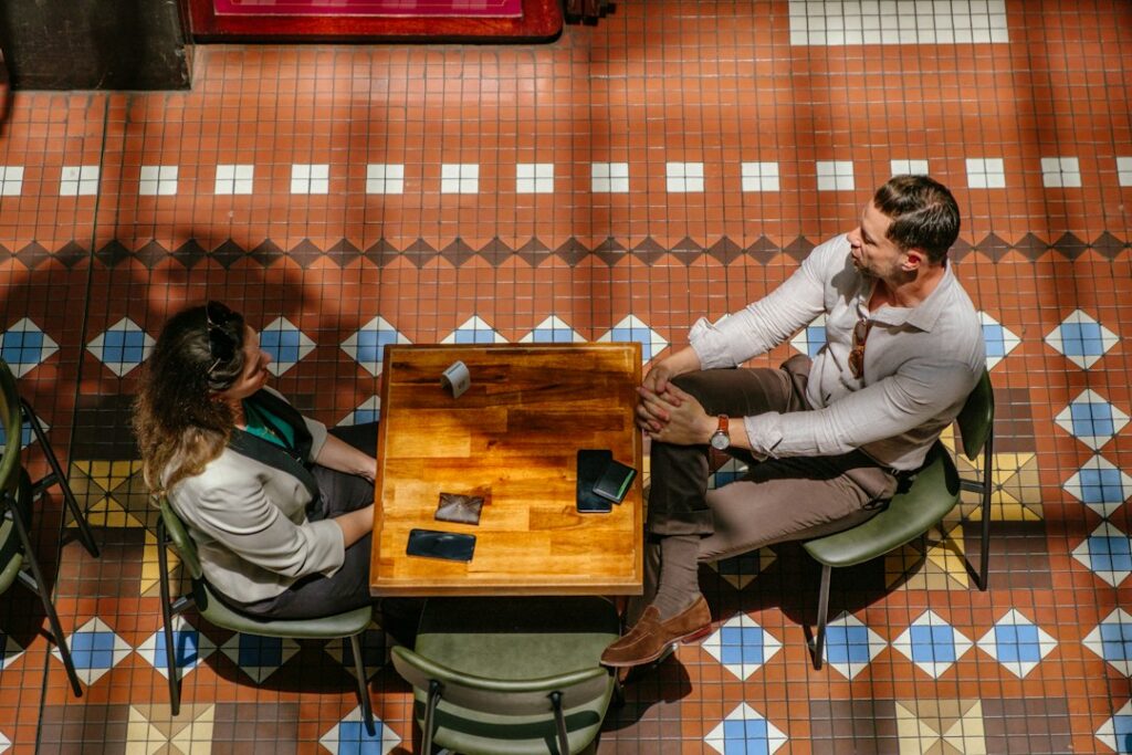 Negotiating a settlement agreement across a small desk