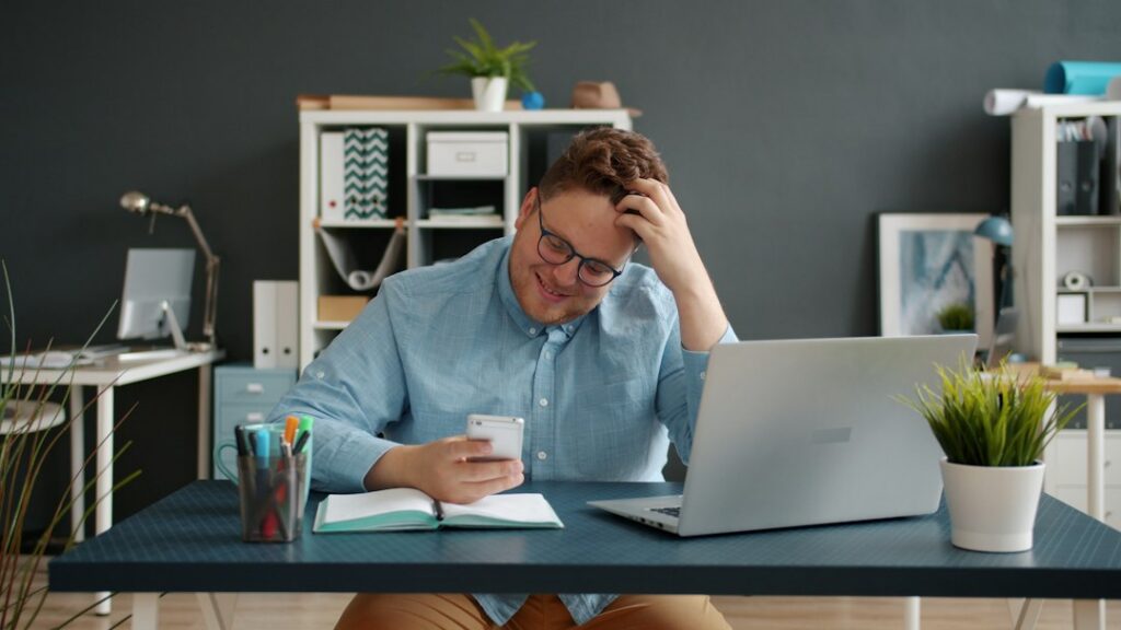 Owner reviewing a bank statement with daily debits