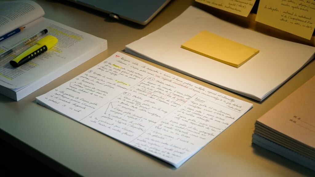 Owner highlighting terms in a financing agreement